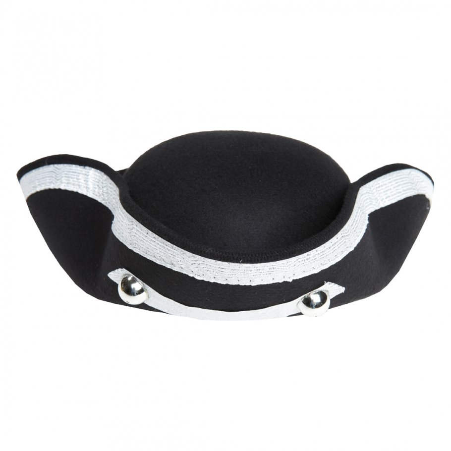 Dreispitz piratenhut schwarz silber gardehut, 11,99 € Schwarz silber