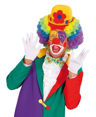 Die Themen Clown und Zirkus sind...