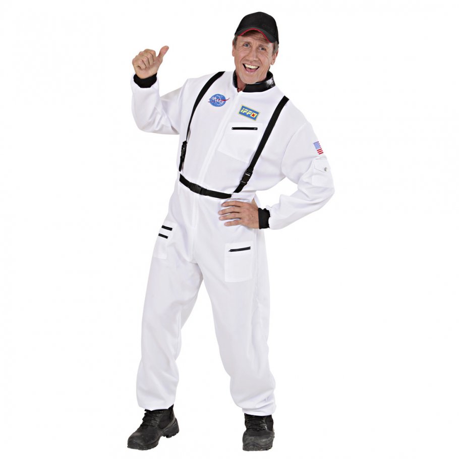 AUYAO Astronaut Kostüm Unisex - Silberner Raumanzug Für Erwachsene | Cosplay & Halloween