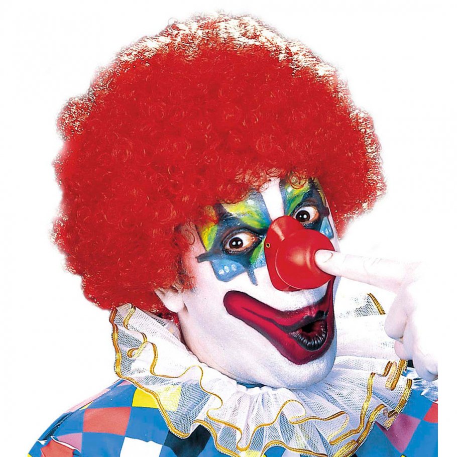 Horror-Shop Rote Kobold Perücke – Feuerrote Strubbelperücke Für Karneval & Fasching
