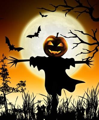Halloweenperücken sowie...