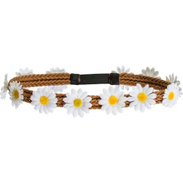 Hippie Haarband 70er Jahre Blumenkranz