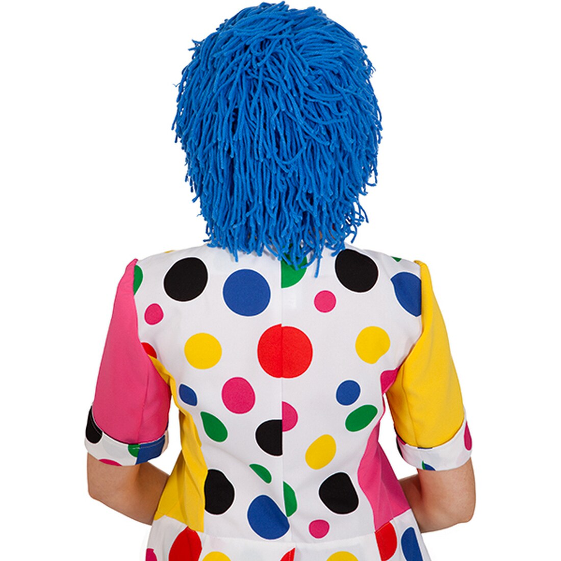 NET TOYS Clown Perücke Kinder - Bunte Faschingsperücke Für Karneval & Mottoparties