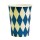 Oktoberfest Becher Bayern Pappbecher 8 Stk.