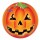 8 Halloween Kinder Teller 23 cm Partygeschirr Kürbis Speiseteller Partyteller