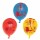 6 Halloween Luftballons Blutflecken Luftballone mit Blutspritzern