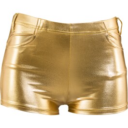Goldene Hotpants Sexy Shorts S/M 34 – 40