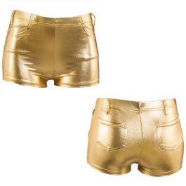 Goldene Hotpants Sexy Shorts L/XL 42 – 48