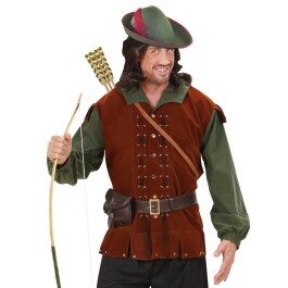Robin Hood Hut Mittelalter grün Karnevalshut