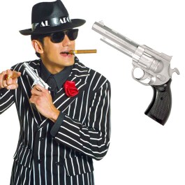 Mafia Gangster Pistole Imitat Karneval