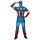 Captain America Kostüm Superhelden Herrenkostüm M/L 48/54