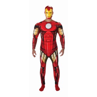 Iron Man Kostüm Superhelden Herrenkostüm