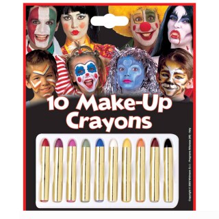 Make Up Set mit 10 Schmink Stifte Schminkstifte