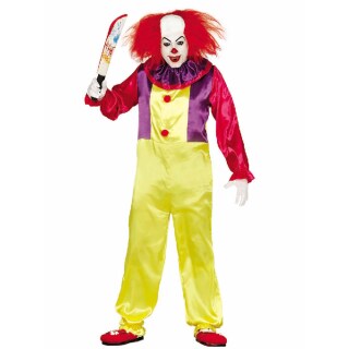 Killerclown Kostüm Horrorclown Halloweenkostüm L 52/54