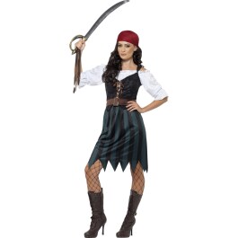 Piratenkostüm Damen Piratinnenkostüm M 40/42
