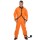 Kostüm Knasti Schwerverbrecher orange XL