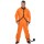 Kost&uuml;m Knasti Schwerverbrecher orange XL