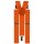 Hosenträger Hosenhalter orange