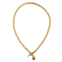 Ägyptische Halskette Goldene Cleopatra Kette
