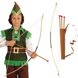 Pfeil und Bogen für Kinder Robin Hood Set