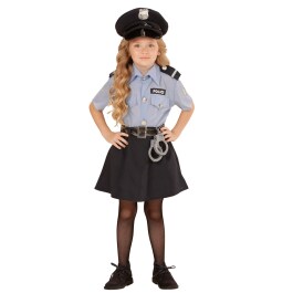 Kinder Polizistin Kostüm Polizeikostüm Mädchen S 128 cm