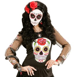 Sugar Skull Shirt La Catrina Kostüm