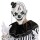 Killer Clown Maske Horror Clownsmaske mit Hut und Haaren