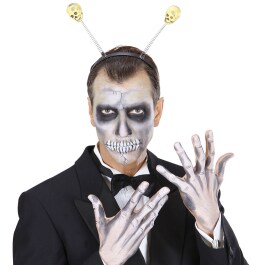 Totenkopf Haarreif Halloween Kopfschmuck