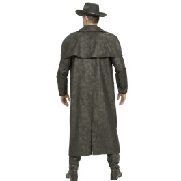 Schwarzer Cowboy Mantel Western Kostüm S 48