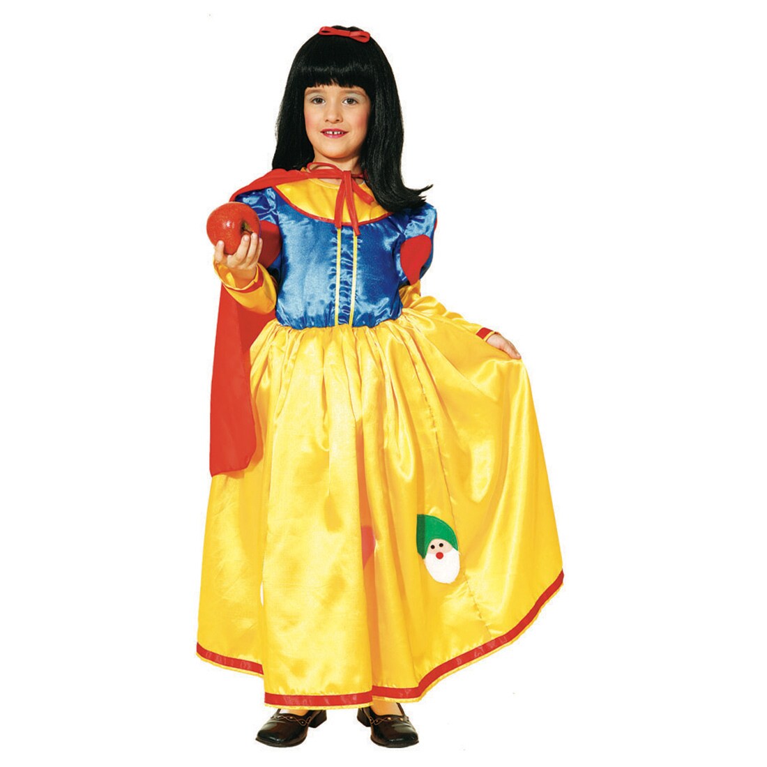 Disguise Alice Kostüm Für Kinder – Blau-schwarz-weiß – Mit Kleid, Gürtel & Haarreif – Karneval