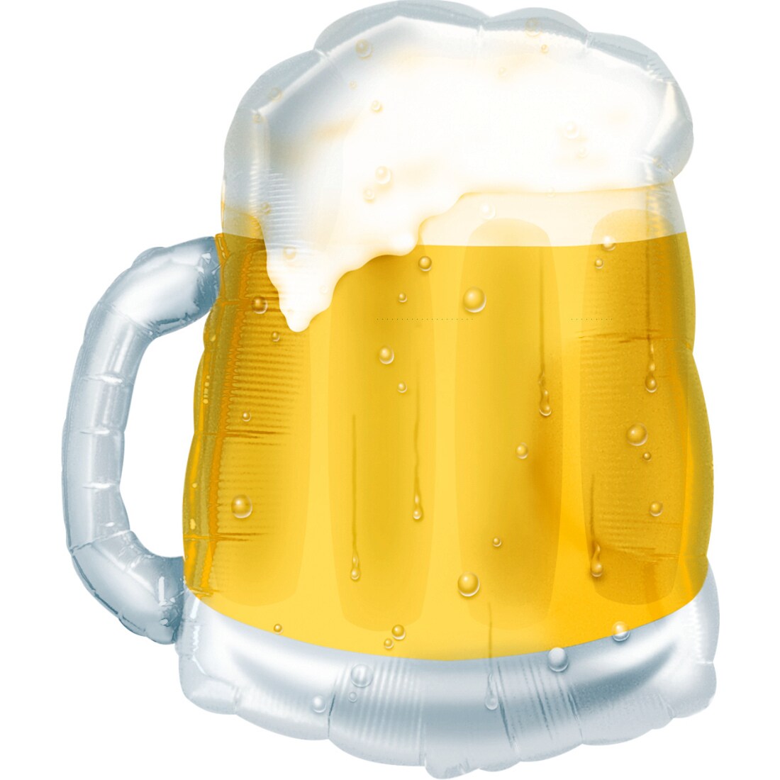 Oktoberfest Ballons Set - 4 Bierglas Folienballons Für Partydeko