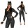 Katzen Jumpsuit Katzenkostüm mit Maske XS-S (34/36)