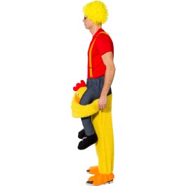 Huckepack Kostüm Huhn Trag mich Hahn 1,80-1,95m