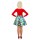 Tellerrock mit Halstuch Petticoat-Rock bunt 34/36 (XS/S)