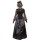 Gothic Queen Kostüm Schwarze Königin Kleid