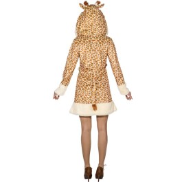 Giraffenkostüm Damen Giraffenkleid Karneval 46/48 (L/XL)