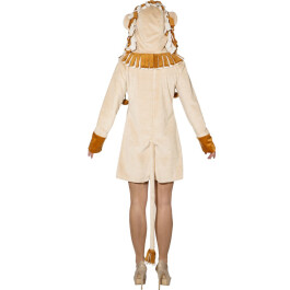 Löwenkostüm Damen Löwenkleid Karneval 34/36 (XS/S)