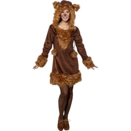 Bärenkostüm Damen Bärenkleid Karneval...