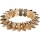 Nietenarmband Stachelarmband Rocker gold