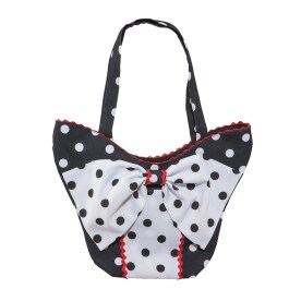 Vintage Tasche Polka Dots Rockabilly Handtasche gepunktet