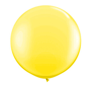 Riesen Luftballon 90 cm Riesenballon gelb