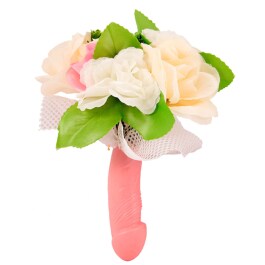 JGA Blumenstrauß Brautstrauß mit Penis