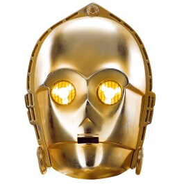 C-3PO Maske Star Wars Pappmaske