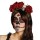 La Catrina Haarreif  Tag der Toten Haarschmuck rot