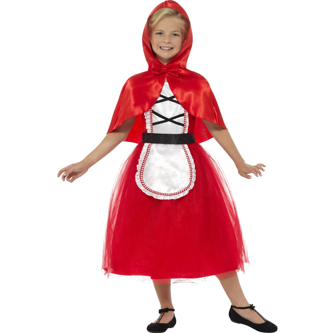 Rotkäppchenkostüm Für Kinder – Mit Kleid, Umhang & Korb Für Märchenpartys