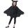 Fledermaus Umhang Kind Bat Cape Kinder Halloween S/M, 4 - 9 Jahre, 115 - 143 cm