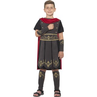 Kinderkostüm Römer Gladiator Kostüm Kind S, 4 - 6 Jahre, 115 - 128 cm