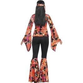 Flower Power Kostüm Hippie Damenkostüm