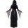 Schwarze Zauberin Kostüm dunkle Magierin Damenkostüm S (34/36)