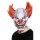 Killer Clown Maske Horrorclown Halloweenmaske